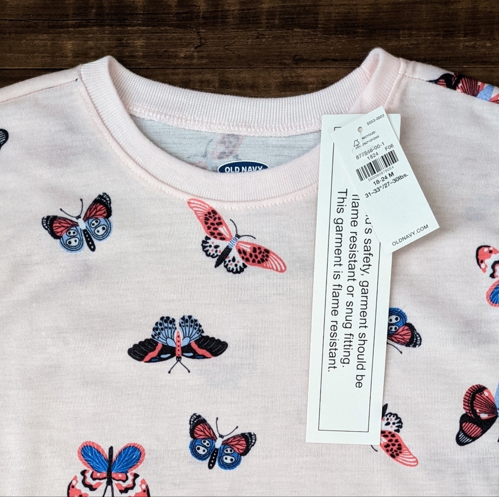NWT Old Navy Butterfly Nightgown